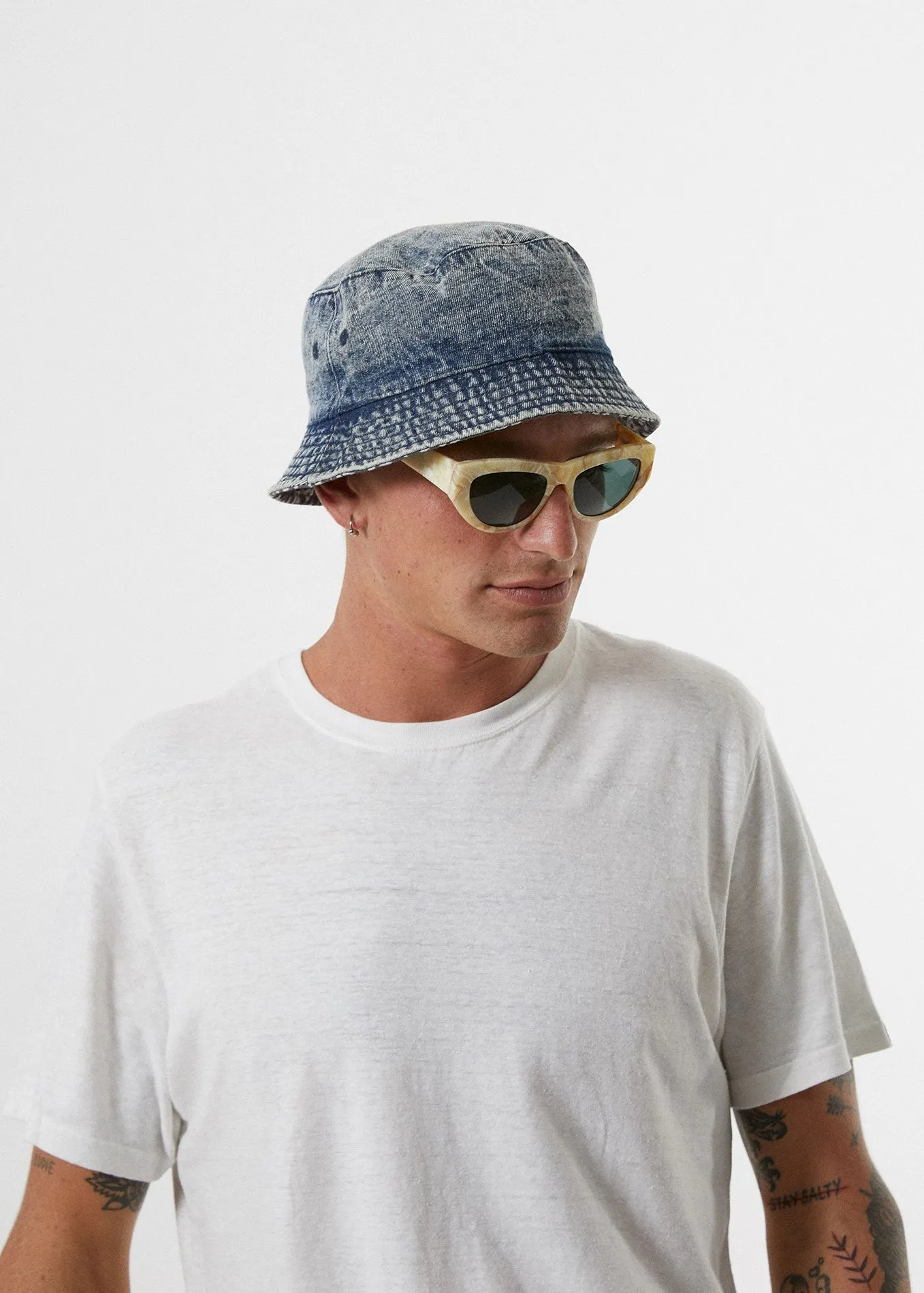 Afends Mens Bucket - Reversible Acid Bucket Hat