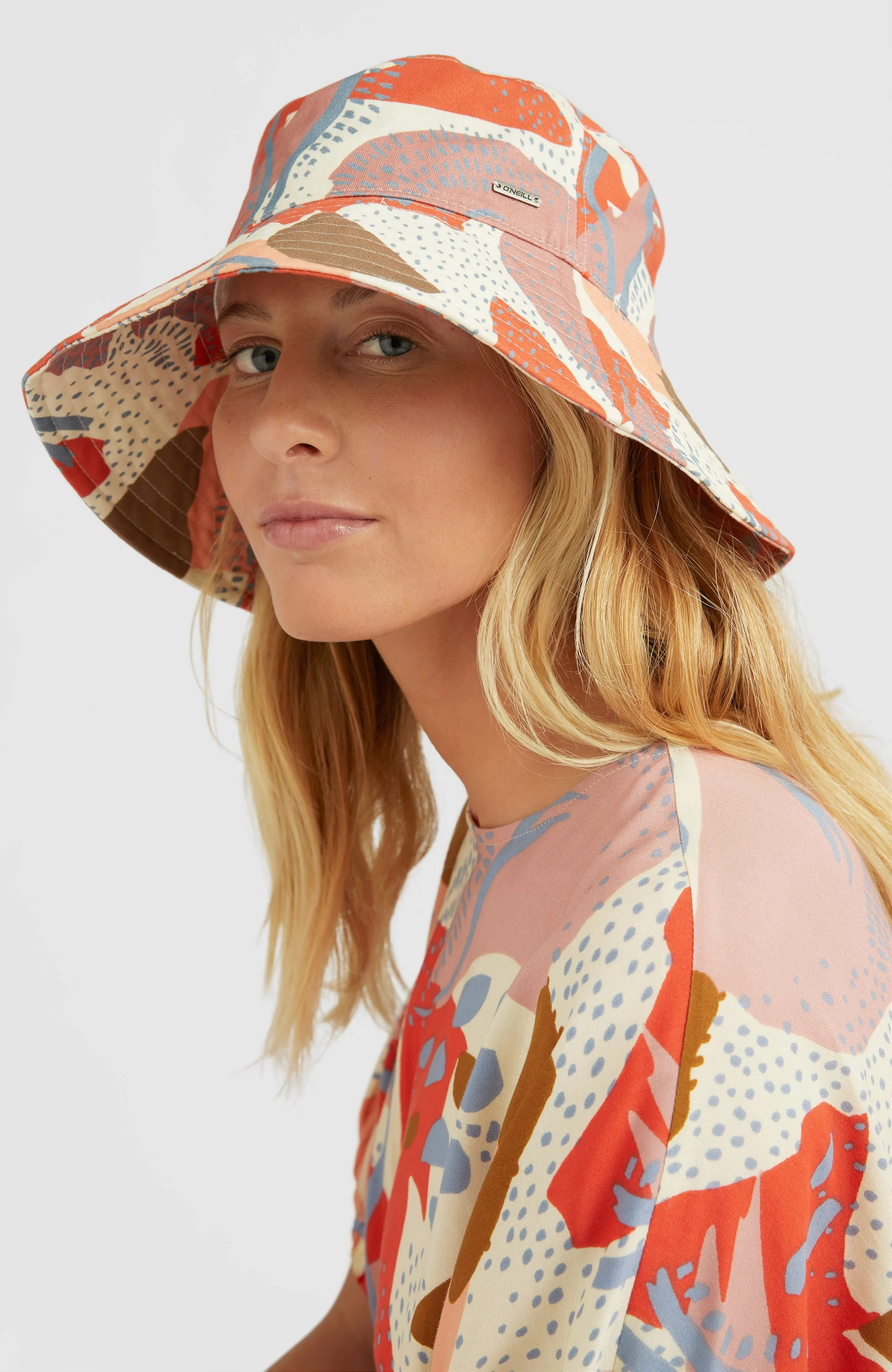 Allora Sun Hat | Patchwork Print