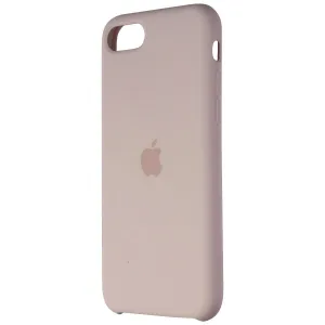 Apple Silicone Case for Apple iPhone SE (2nd & 3rd Gen)  - Chalk Pink