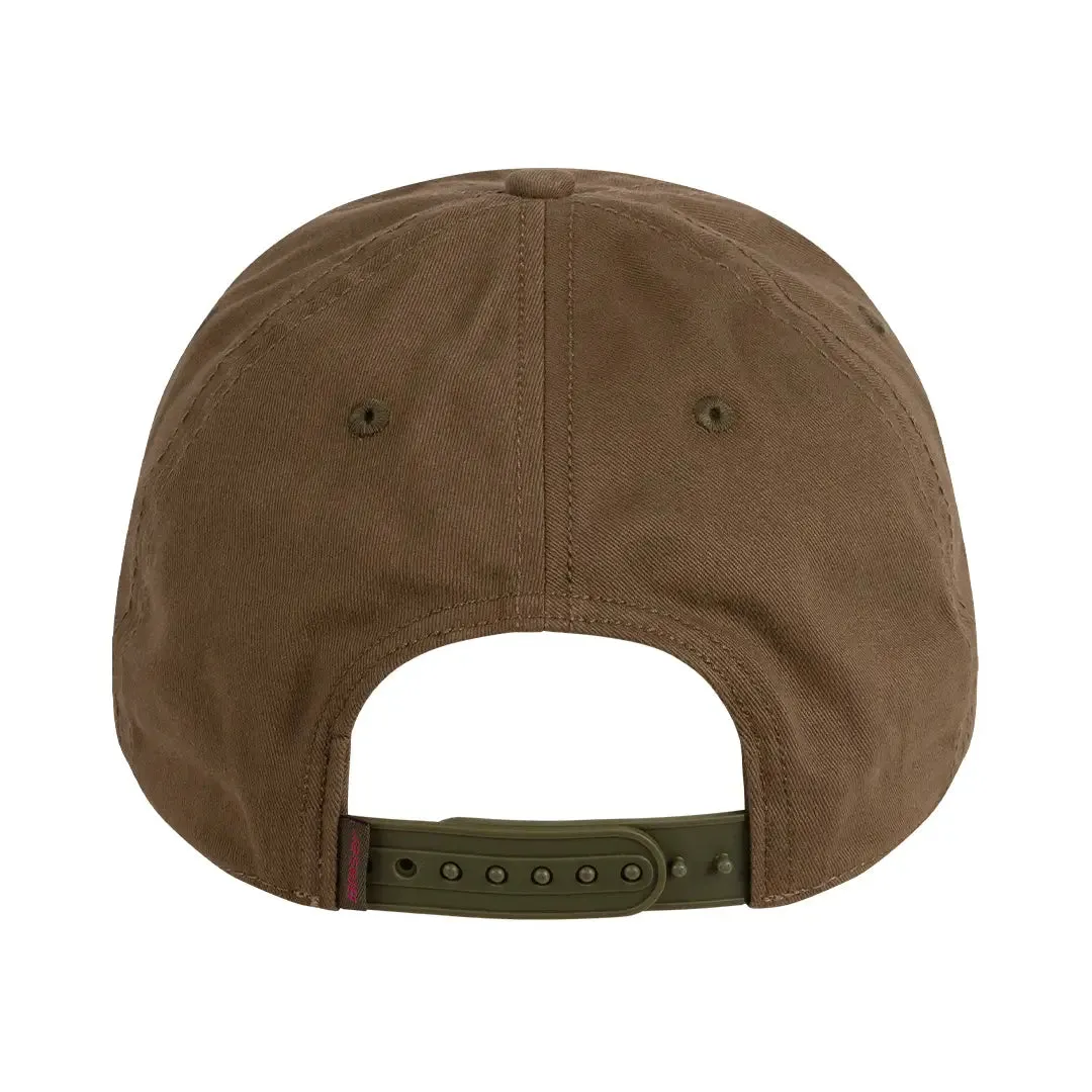 Argali Woven Badge Cap - Dark Olive by Blaser