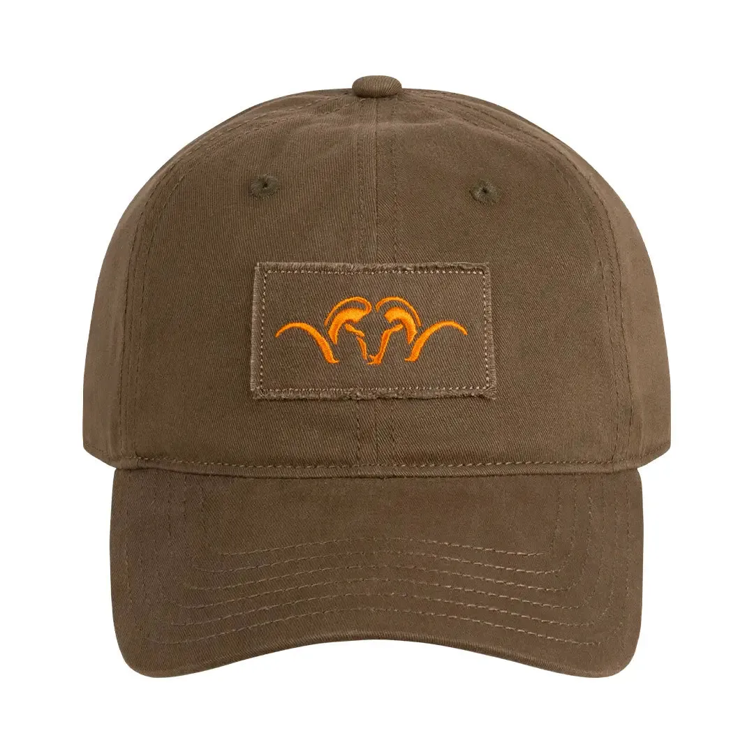 Argali Woven Badge Cap - Dark Olive by Blaser