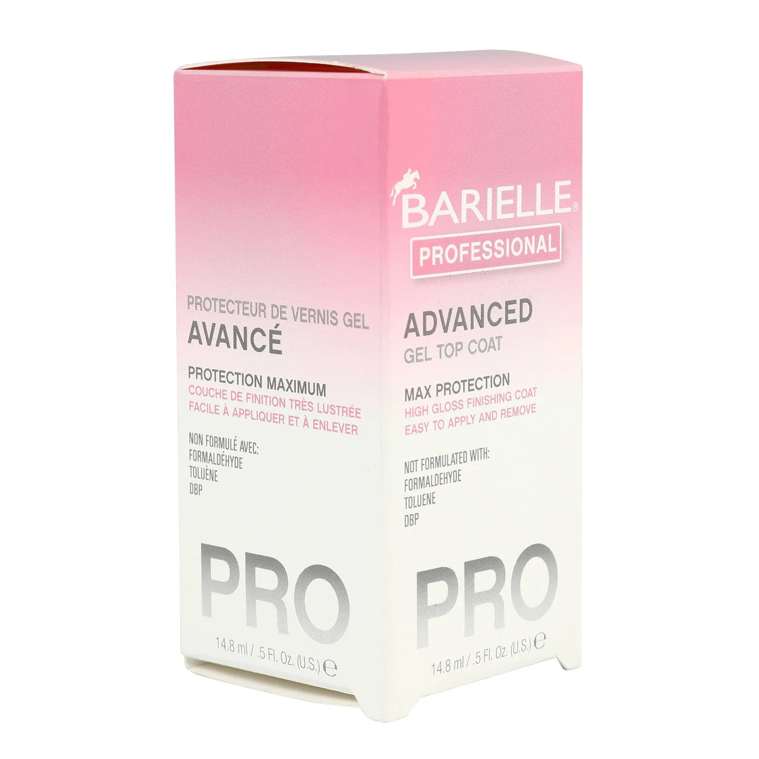 Barielle Advanced Gel Top Coat Max Protection 0.5oz