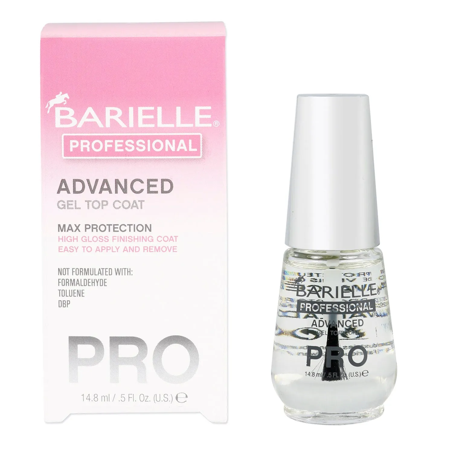 Barielle Advanced Gel Top Coat Max Protection 0.5oz