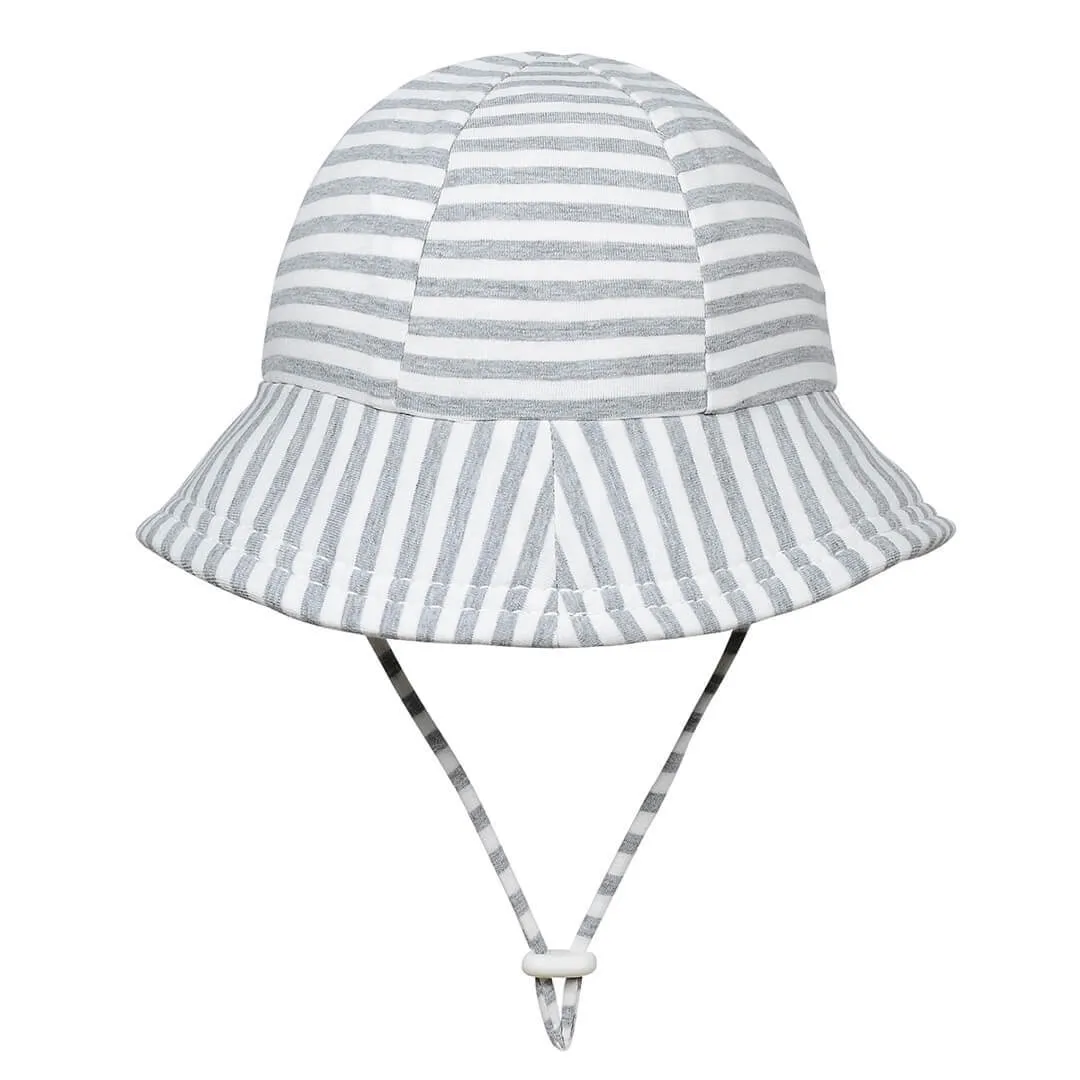 Bedhead Baby & Toddler Bucket Sun Hat - Grey Stripe