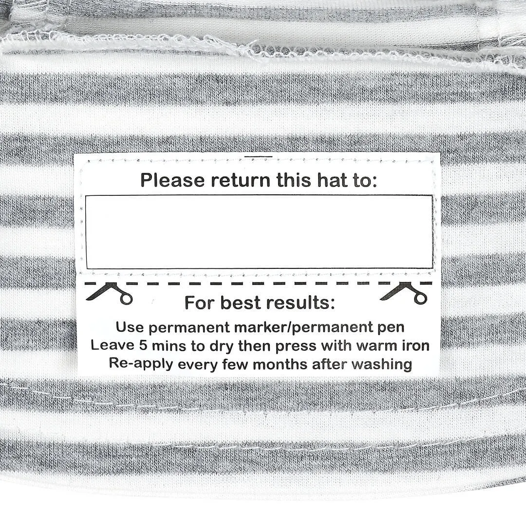 Bedhead Baby & Toddler Bucket Sun Hat - Grey Stripe