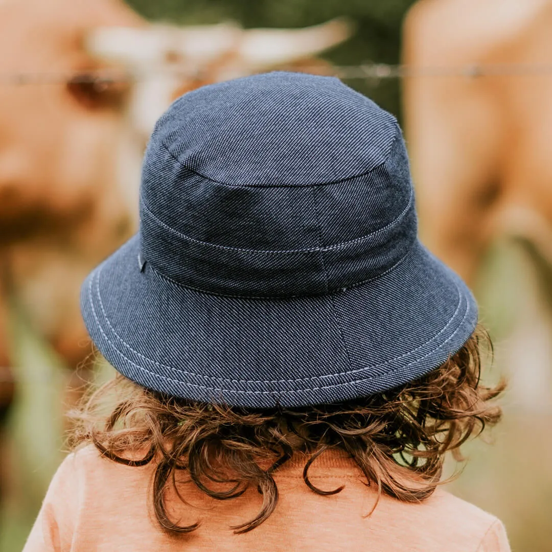 Bedhead Kids Bucket Sun Hat - Denim