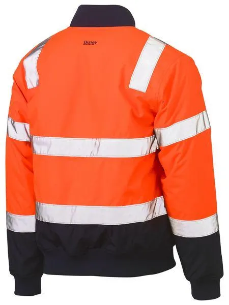 Bisley Taped Two Tone Hi Vis Bomber Jacket (BJ6730T)