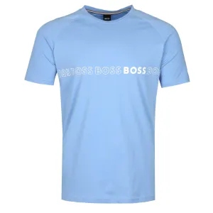 BOSS RN Slim Fit T-Shirt in Sky Blue