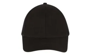 BRUSHED COTTON CAP WITH MESH BACK