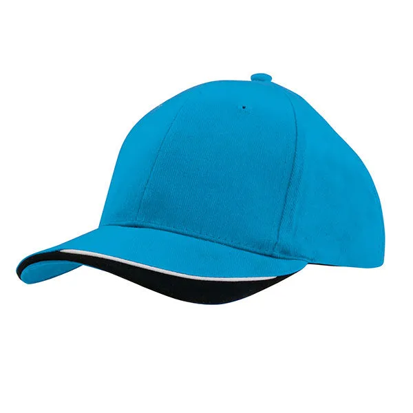 Brushed Heavy Cotton 6 Panel Baseball Cap