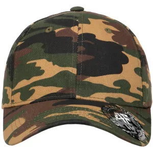 Camouflage Print Adjustable Snapback Baseball Cap