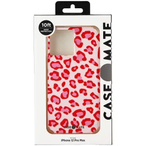 Case-Mate Prints Series Case for Apple iPhone 12 Pro Max - Pink Leopard