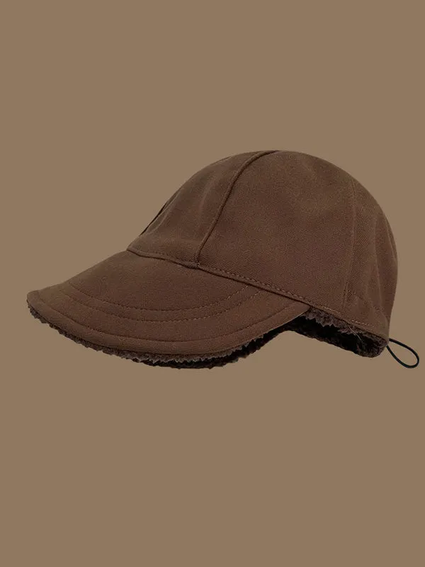 Casual Velvet Keep Warm Bucket Hat