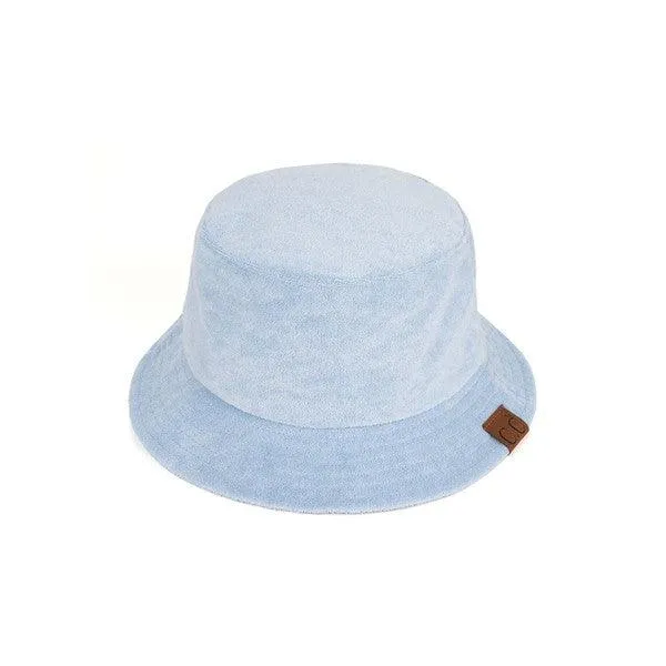 CC Terry Cloth Foldable Bucket Hat