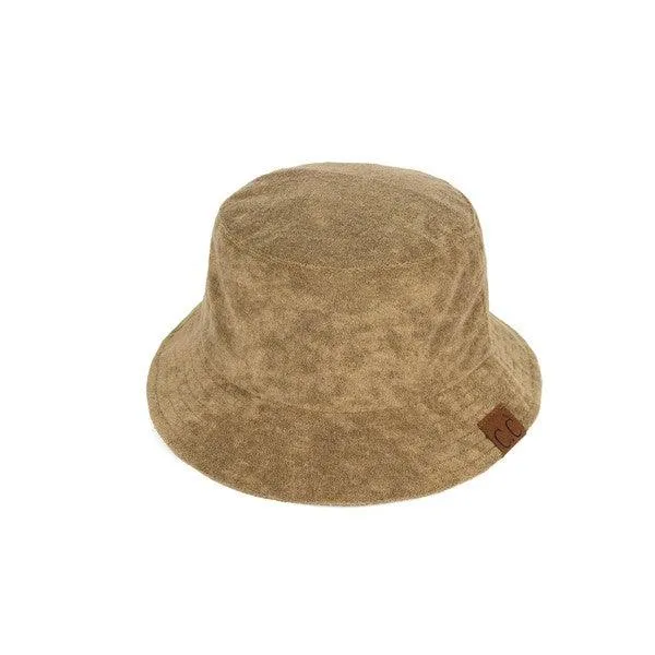 CC Terry Cloth Foldable Bucket Hat