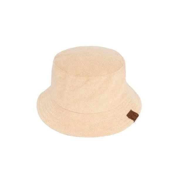 CC Terry Cloth Foldable Bucket Hat