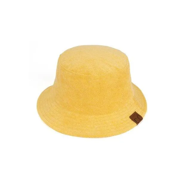 CC Terry Cloth Foldable Bucket Hat