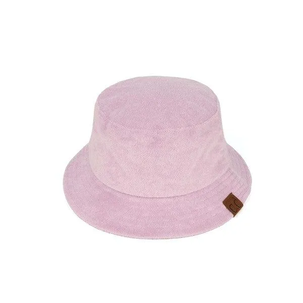 CC Terry Cloth Foldable Bucket Hat