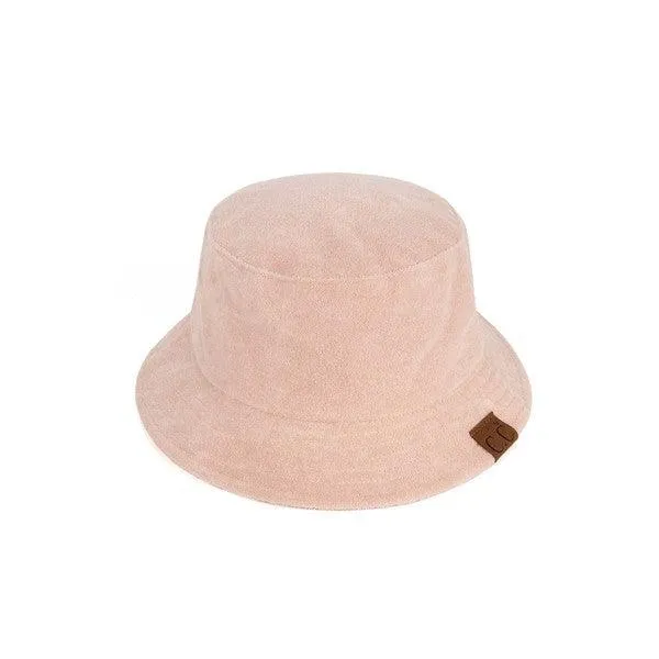 CC Terry Cloth Foldable Bucket Hat