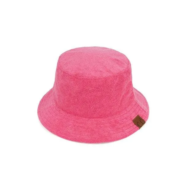 CC Terry Cloth Foldable Bucket Hat