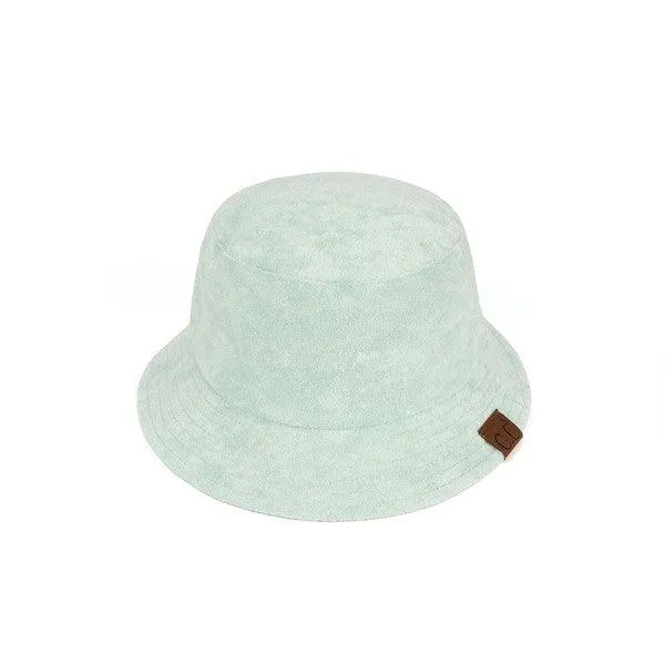 CC Terry Cloth Foldable Bucket Hat