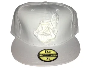 Cleveland Indians New Era Fitted White 65