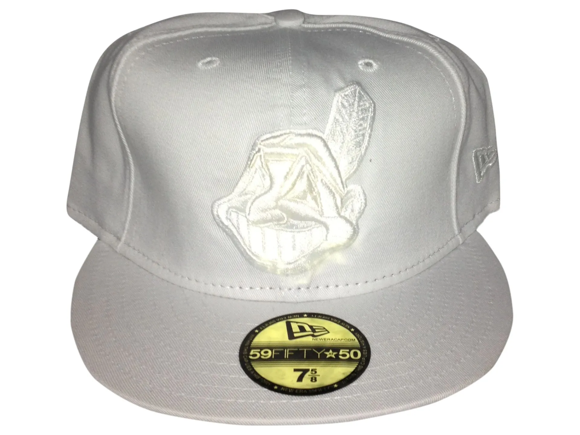 Cleveland Indians New Era Fitted White 65