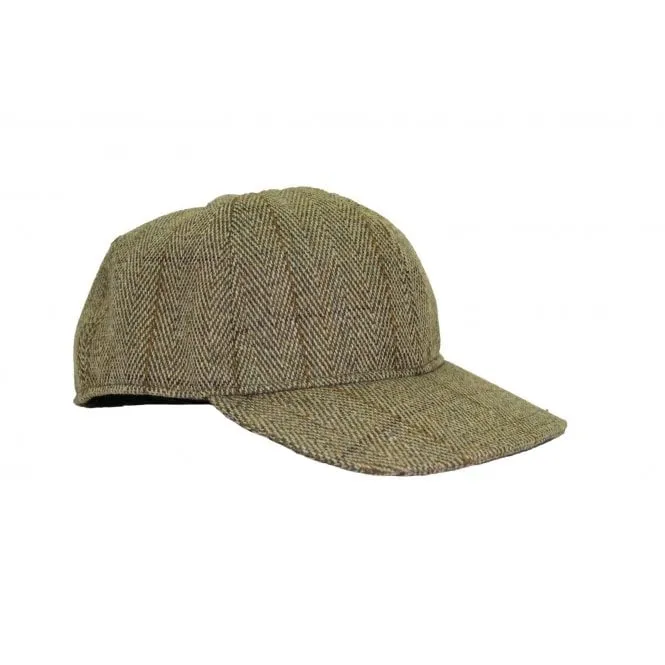 Country Classics Tweed Baseball Cap Derby Wool