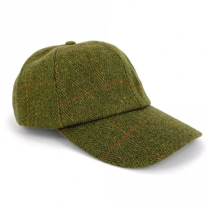 Country Classics Tweed Baseball Cap Derby Wool