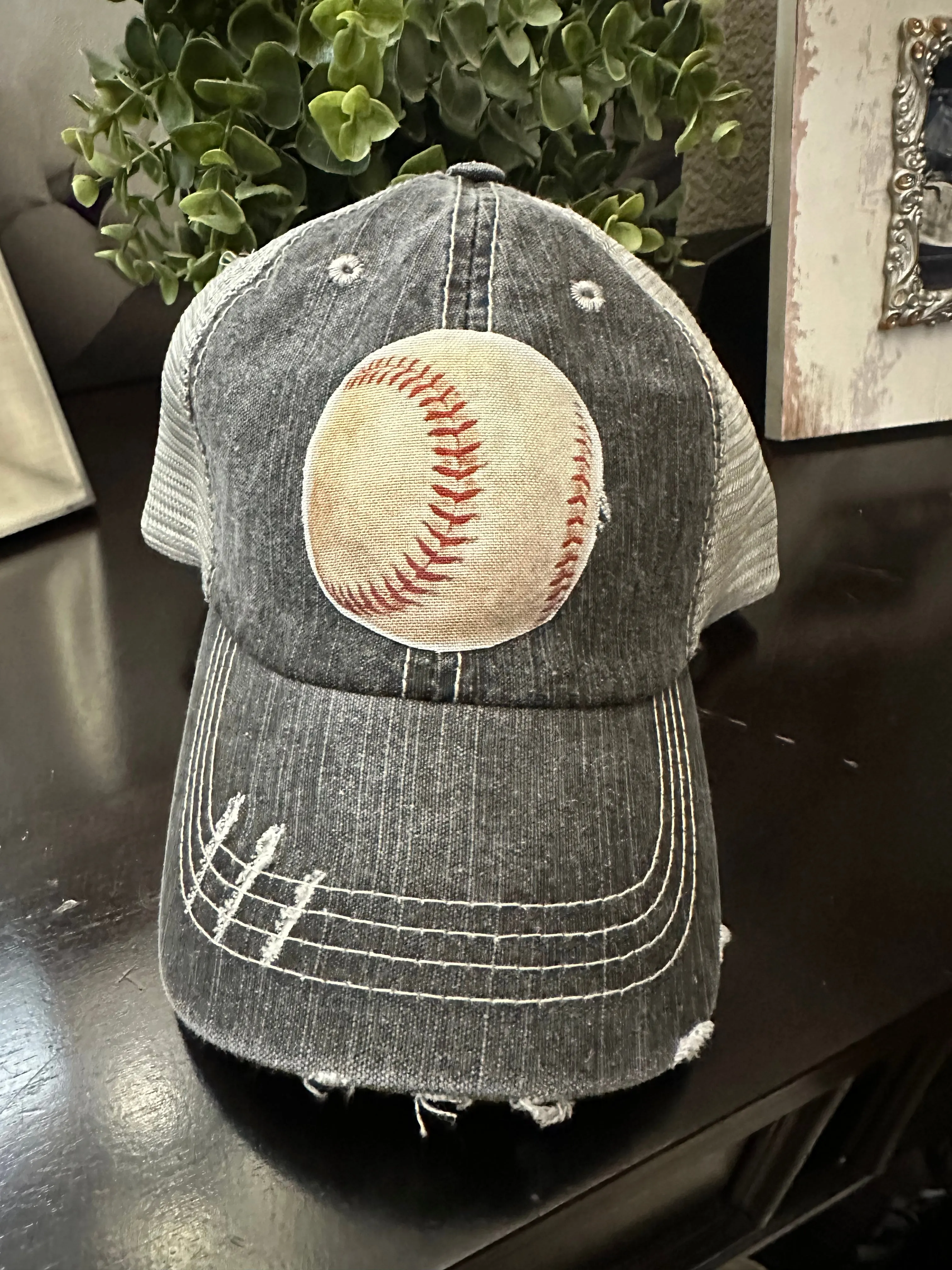 Custom NUMBER Baseball & Softball Caps