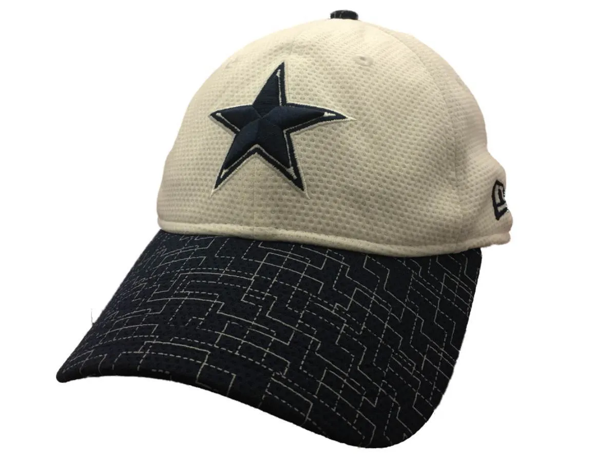 Dallas Cowboys New Era 9Twenty WOMENS White Patterned Baseball Hat Cap