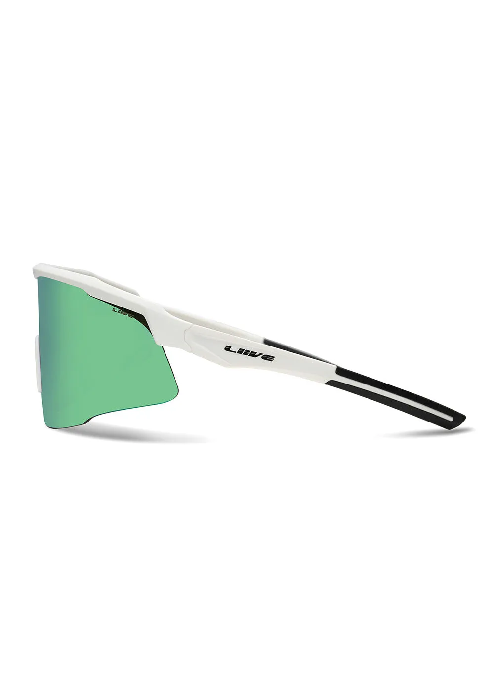 Dealer - Mirror Matt White Sunglasses