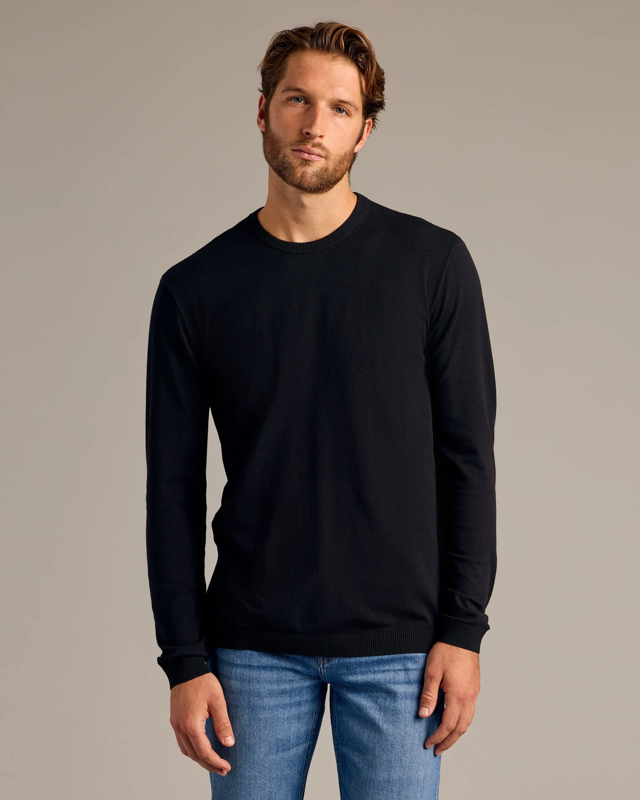 Dressy Crew Neck Sweater 5-Pack