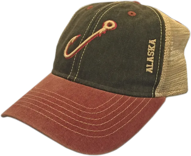 Fish Hook Trucker Baseball Hat