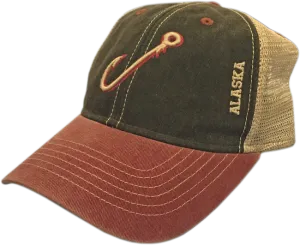 Fish Hook Trucker Baseball Hat