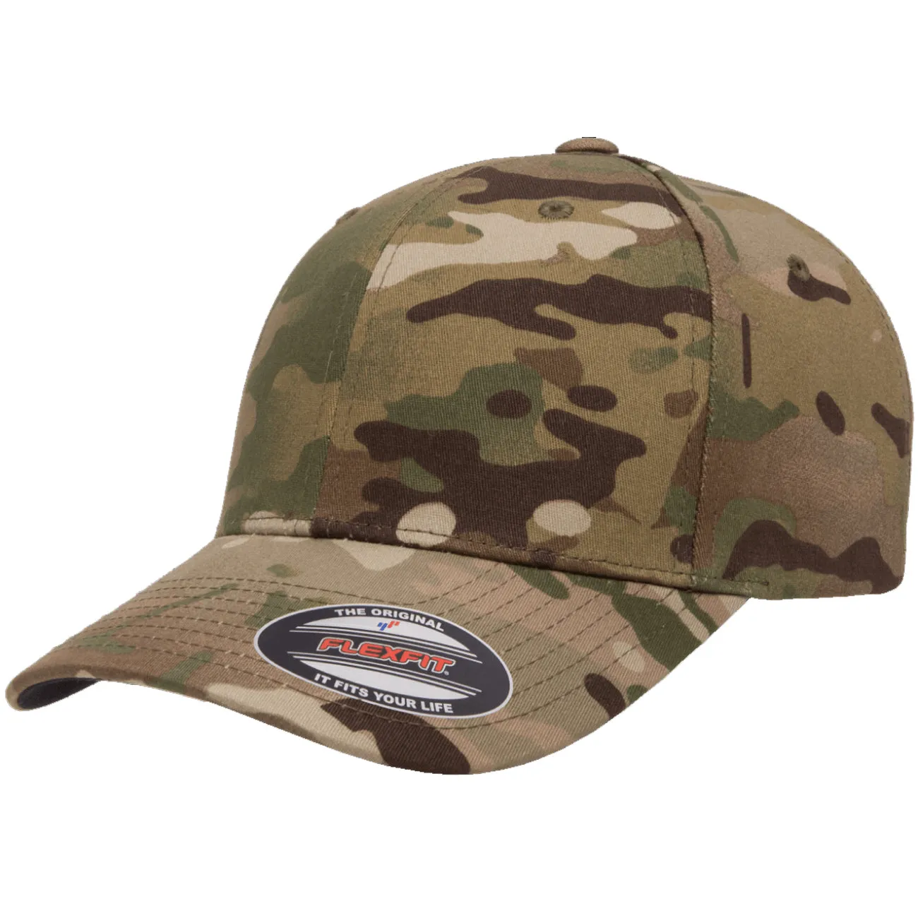 Flexfit Multicam Cap w/ Elastic Sweatband