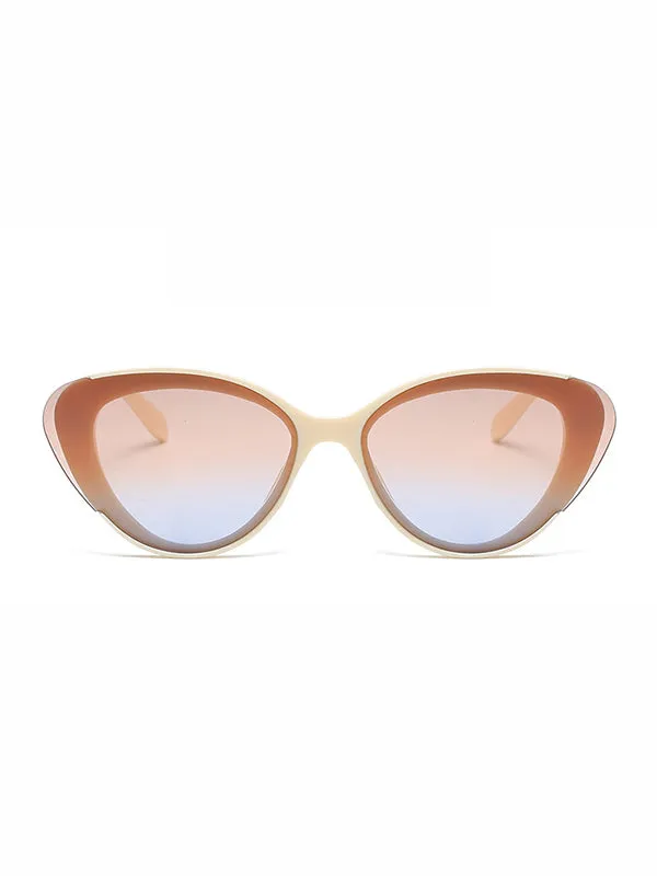 Geometric Sun Protection Sunglasses Accessories