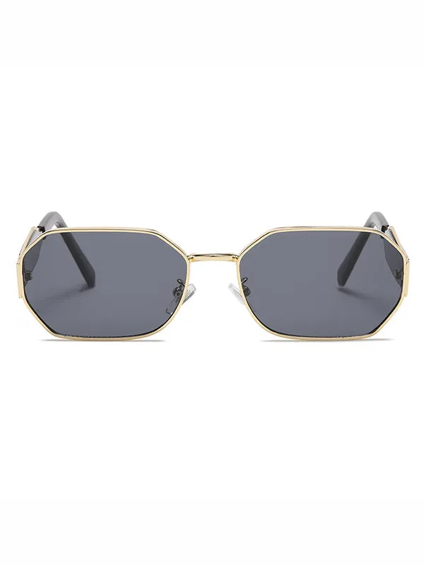 Geometric Sun Protection Sunglasses Accessories