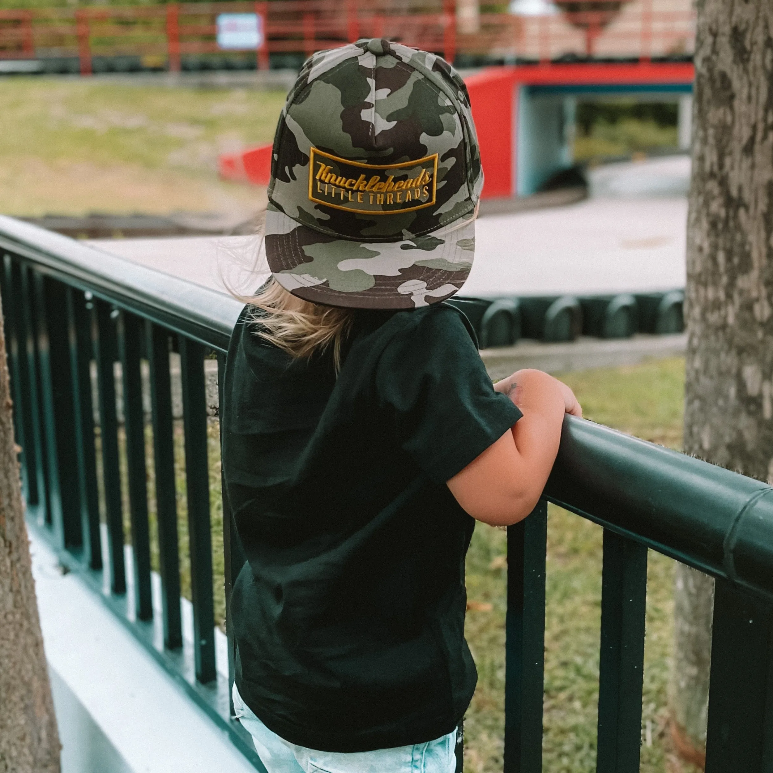 Hunter Gold Kids Trucker Hat