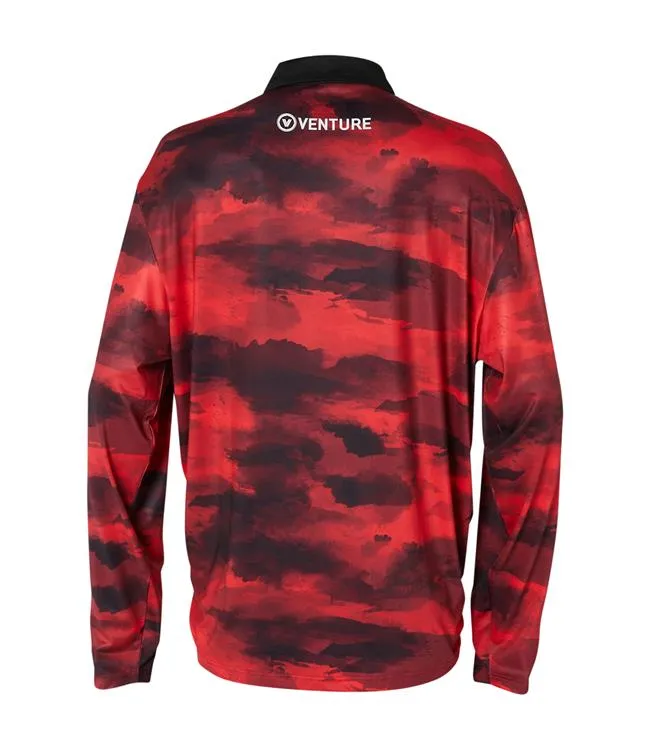 Jetpilot Venture Fishing Tee (2023) - Red Camo