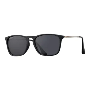 Kason Sunglasses - Matte Onyx/Gold   Smoke