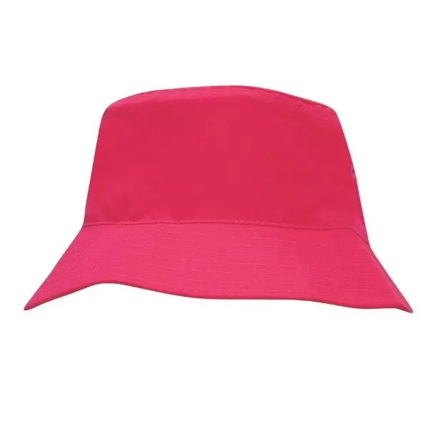 Kids Breathable Polyester Twill Bucket Hat