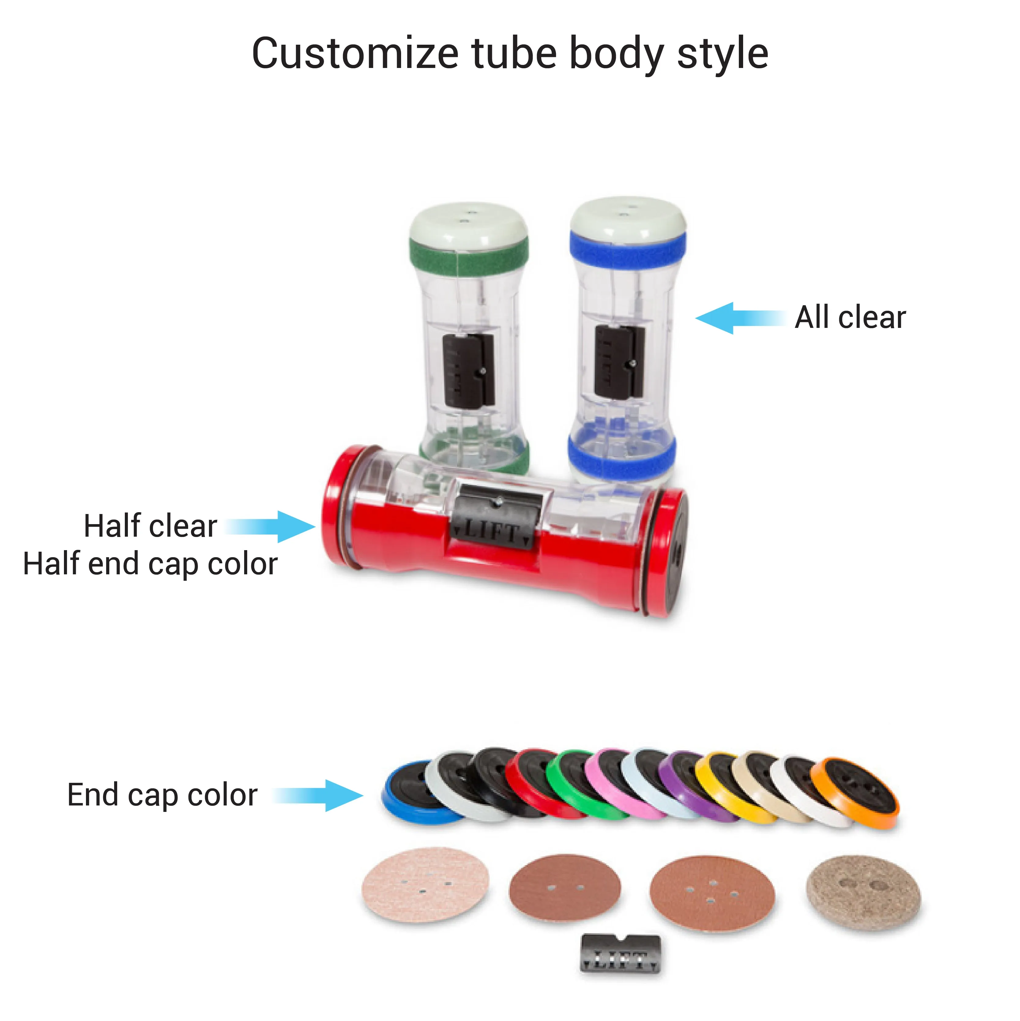 L-Series Side Opening Tube Carriers for LeFebure systems