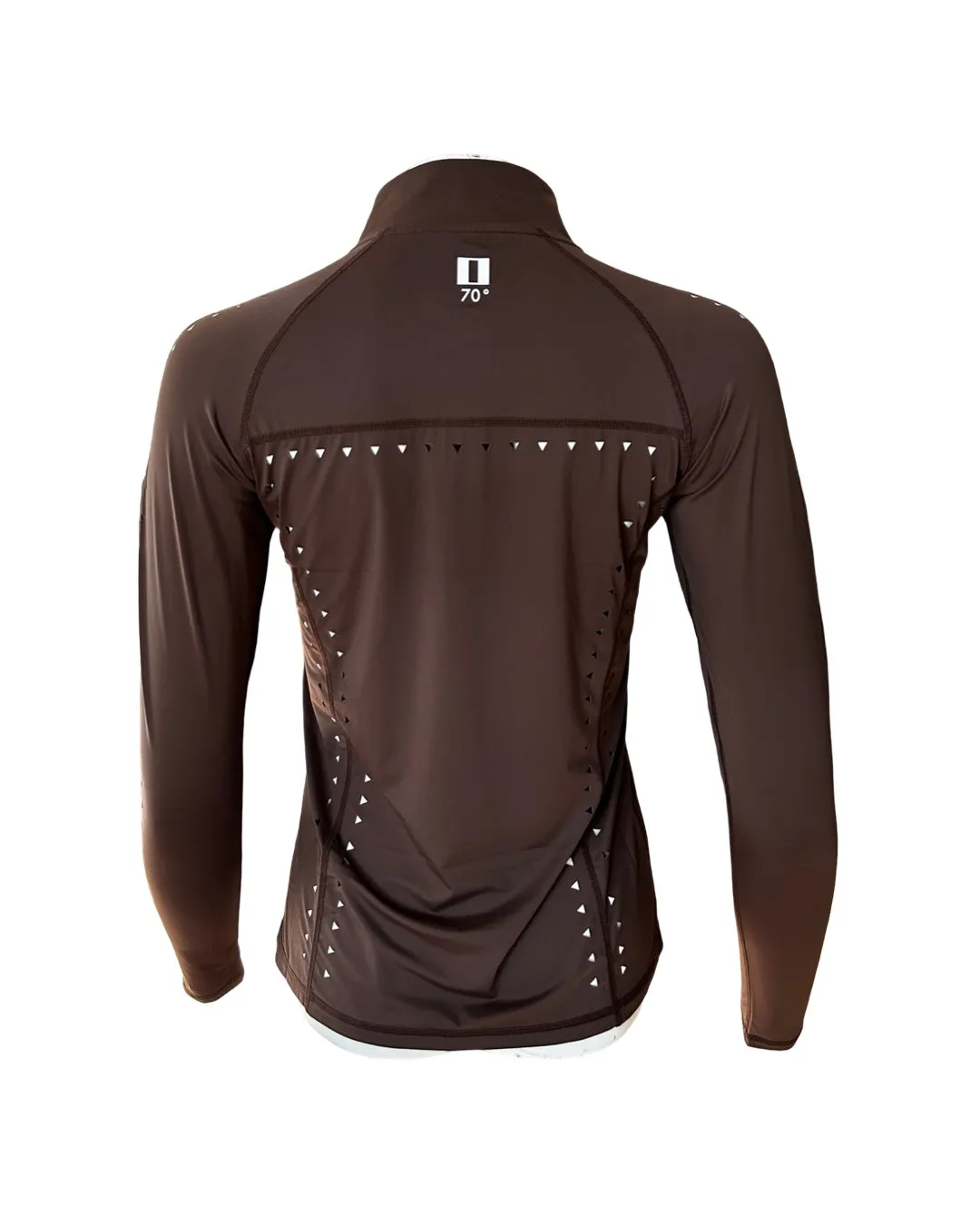 Laser Cut Sun Shirt- Espresso Brown