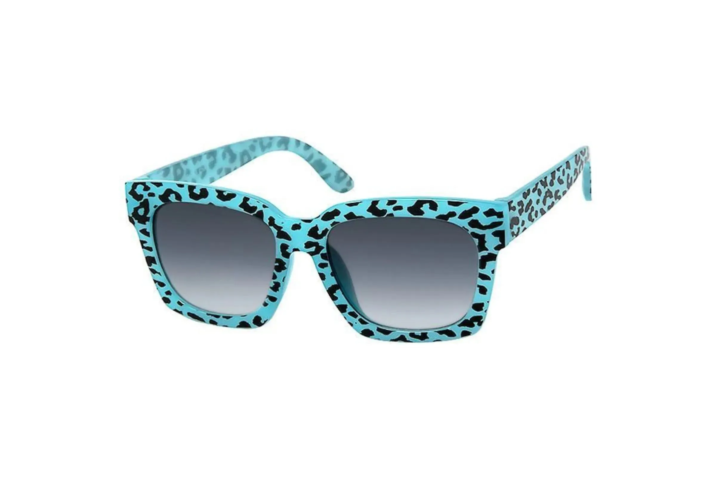 Leopard Kids Wayfarer Sunglasses