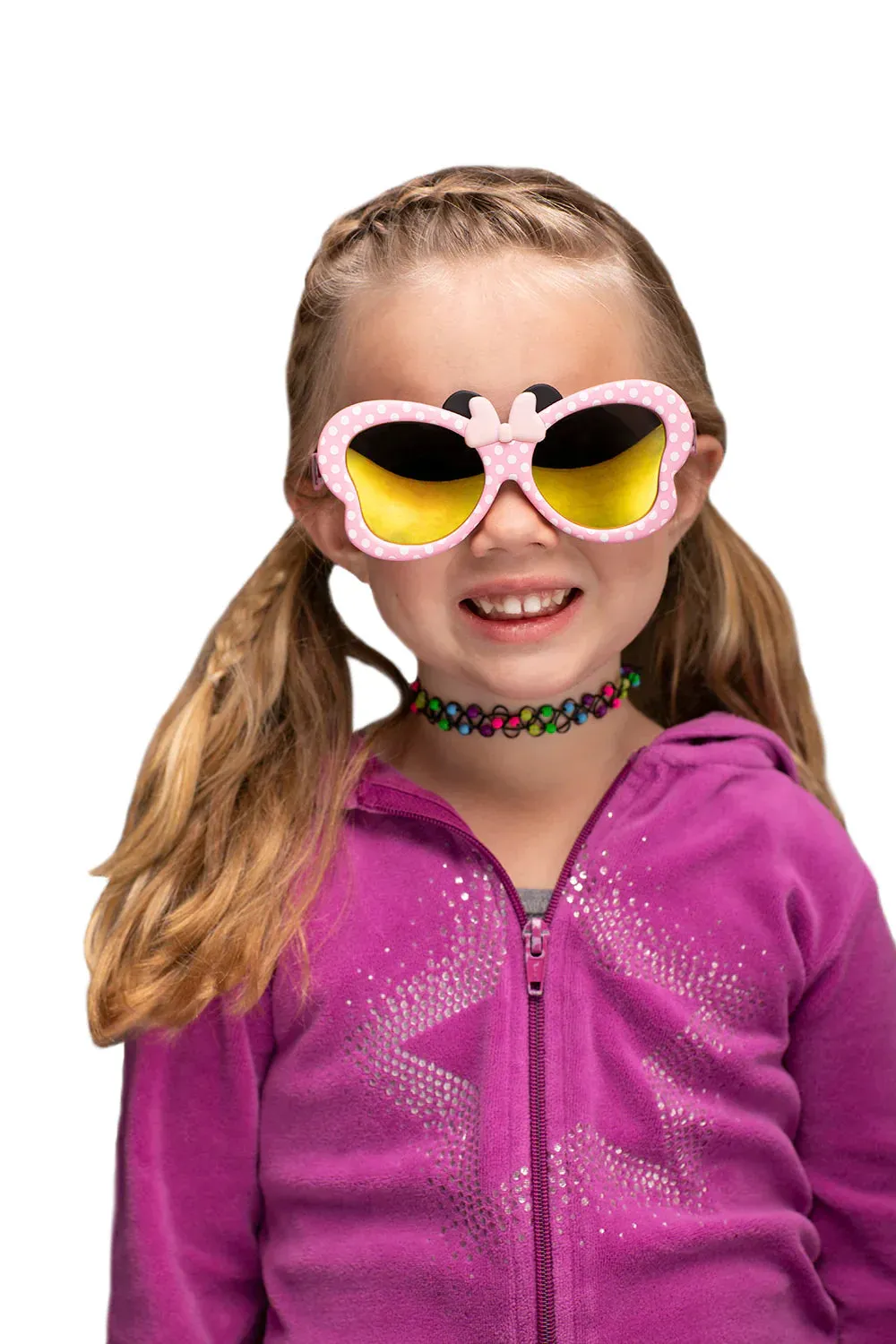 Lil' Characters Sunglasses, Minnie Mouse Pink