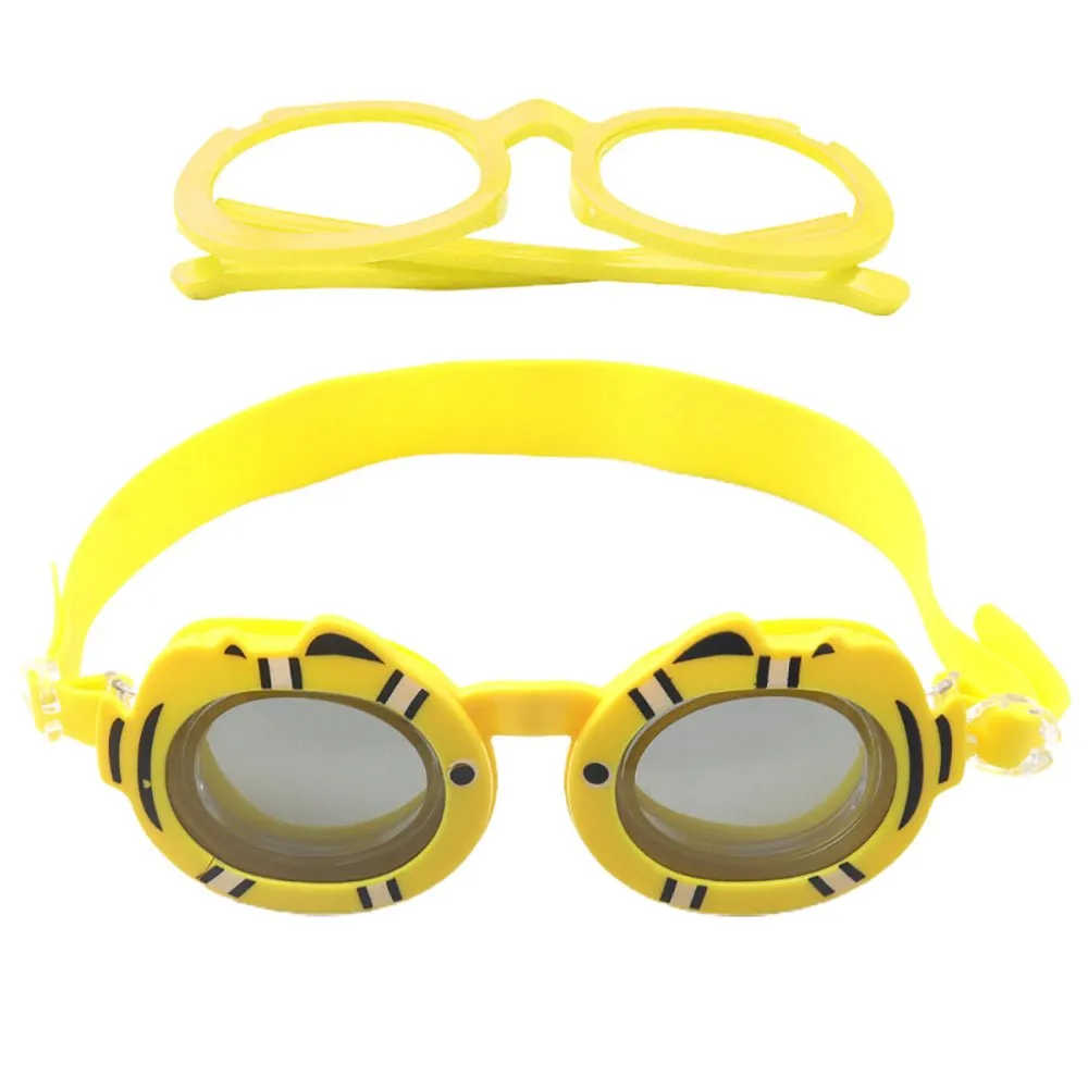 Little Surprise Box Fish Dual Glass Frame Sun protection & Swimming Goggles for Kids, UV protected and Anti Fog.