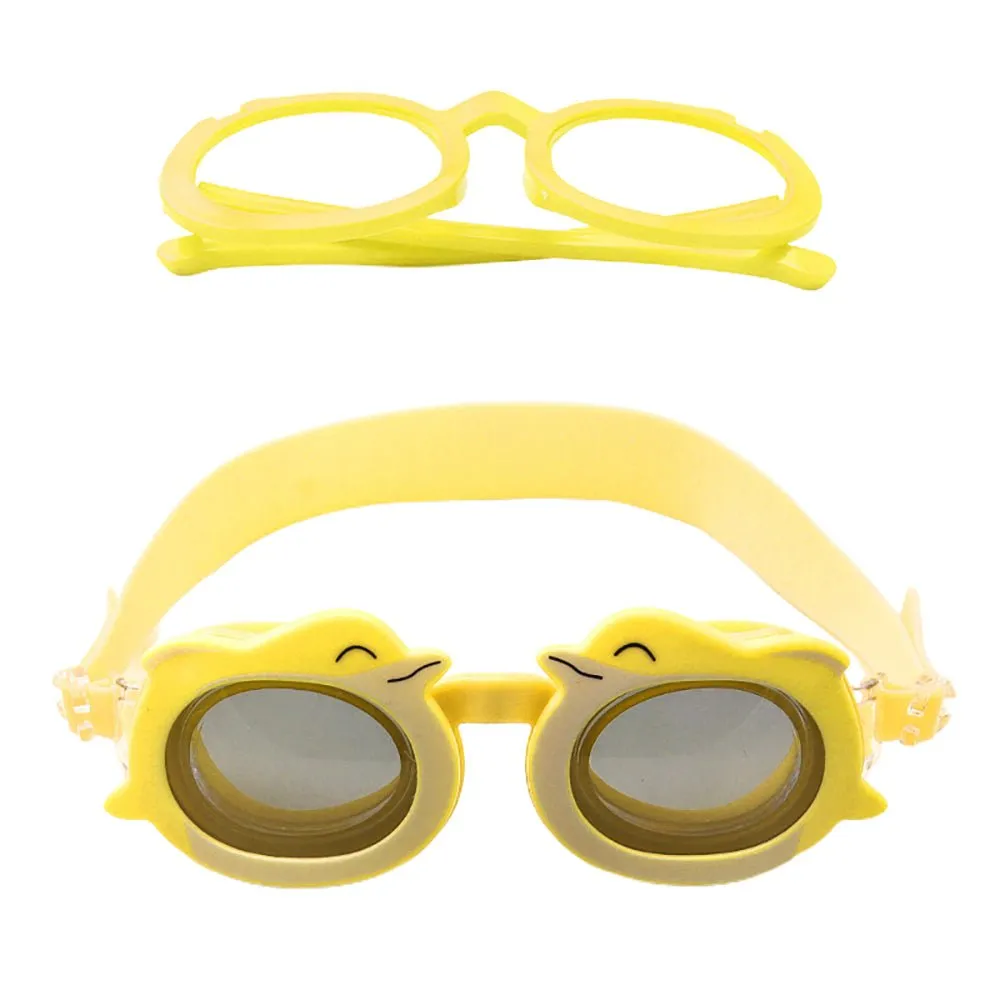 Little Surprise Box Fish Dual Glass Frame Sun protection & Swimming Goggles for Kids, UV protected and Anti Fog.