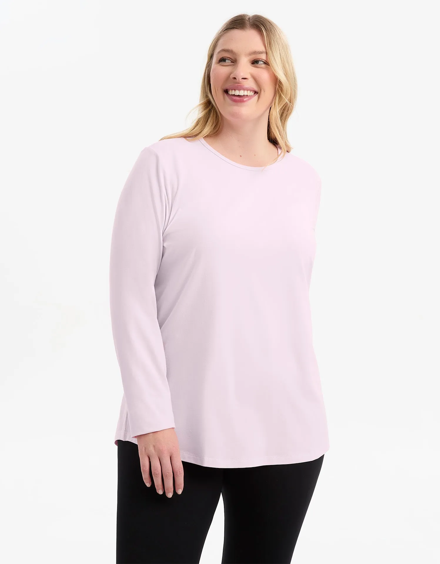 Loose Fit Long Sleeve Swing Top UPF 50  Sensitive Collection