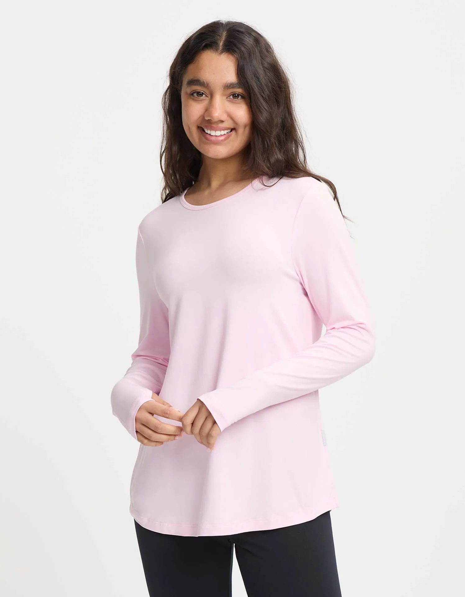 Loose Fit Long Sleeve Swing Top UPF 50  Sensitive Collection